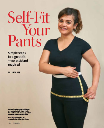 Self-Fit Your Pants - sponsored by The Sewing Workshop