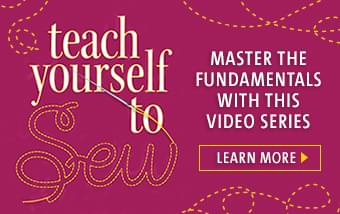 Teach Yourself to Sew - Threads Video Series