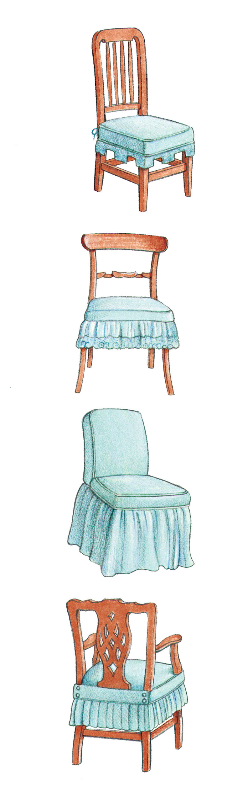 Making a chair cover best sale