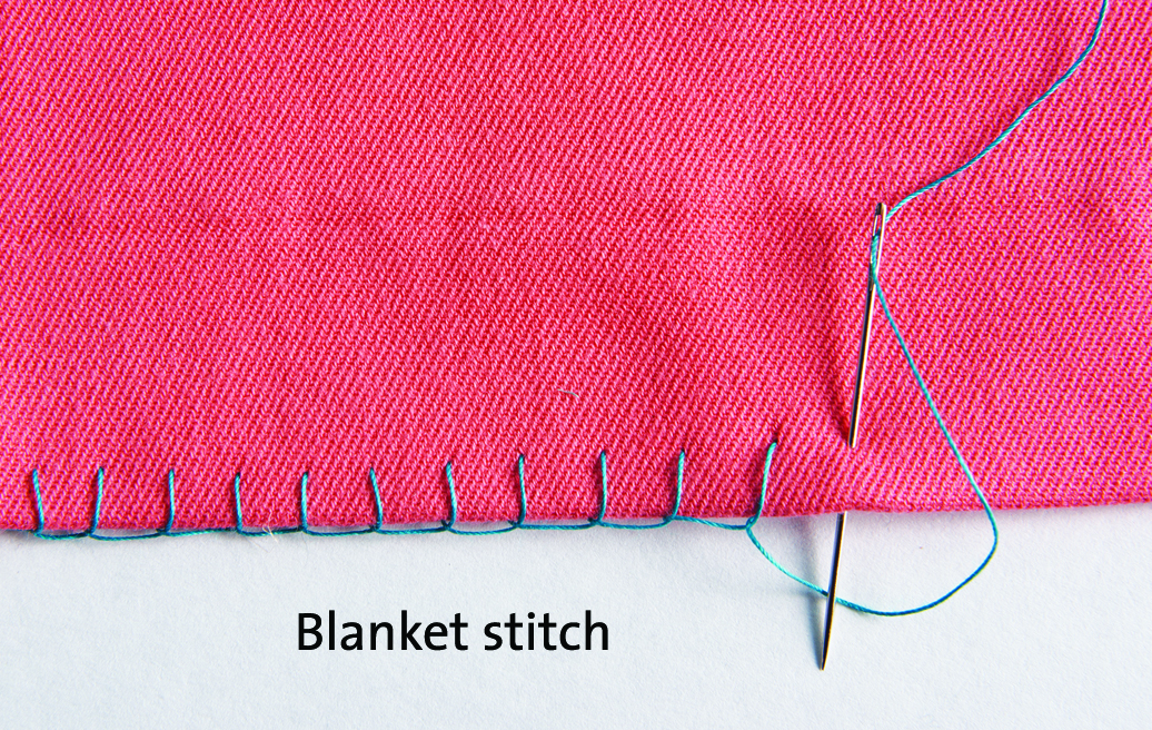 Blanket stitch
