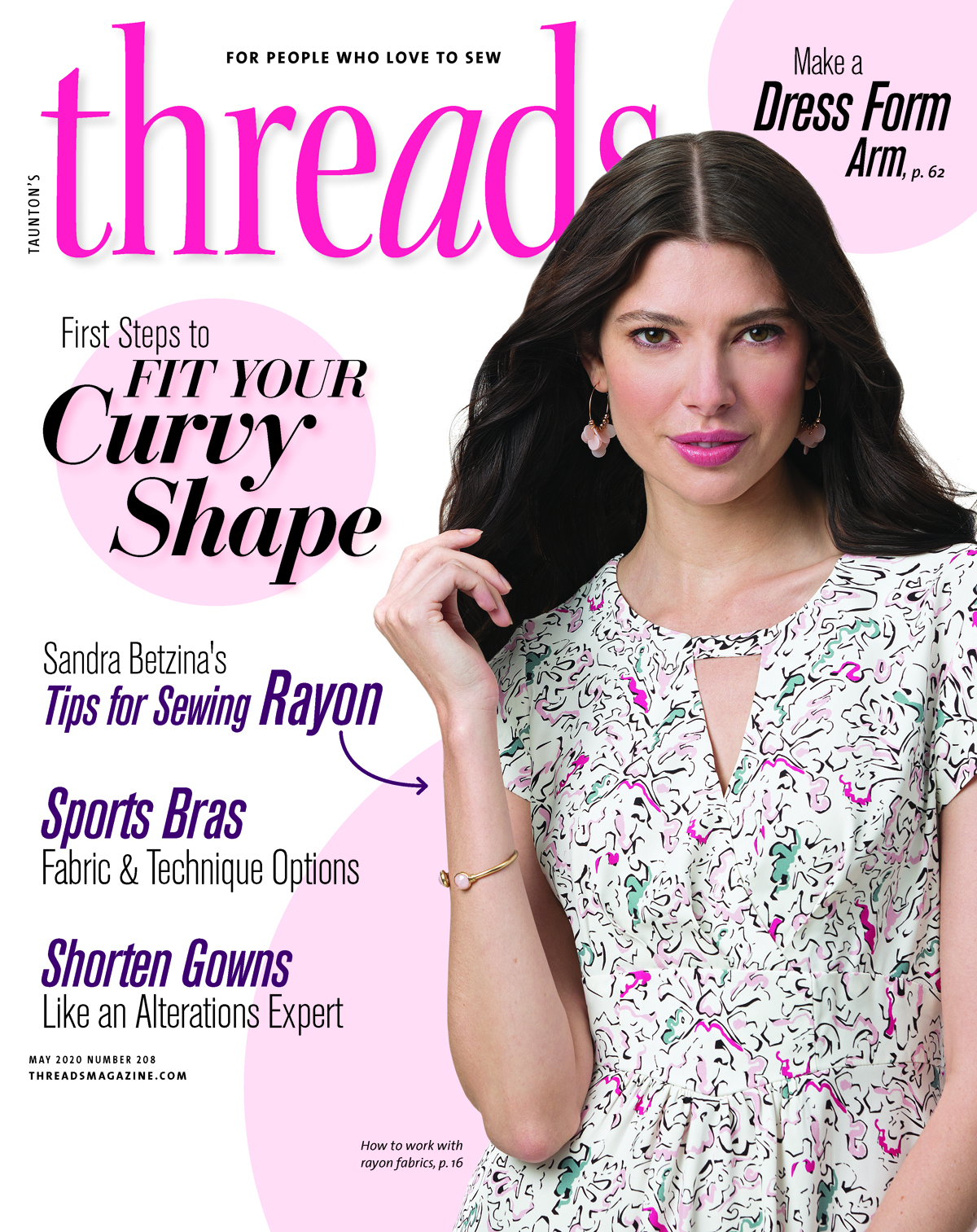 Threads magazine 208 front cover