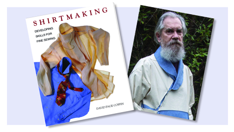 David Page Coffin portrait and Shirtmaking Book Cover