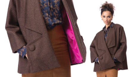 Sew a Surprise Swing Coat Collar Thumbnail