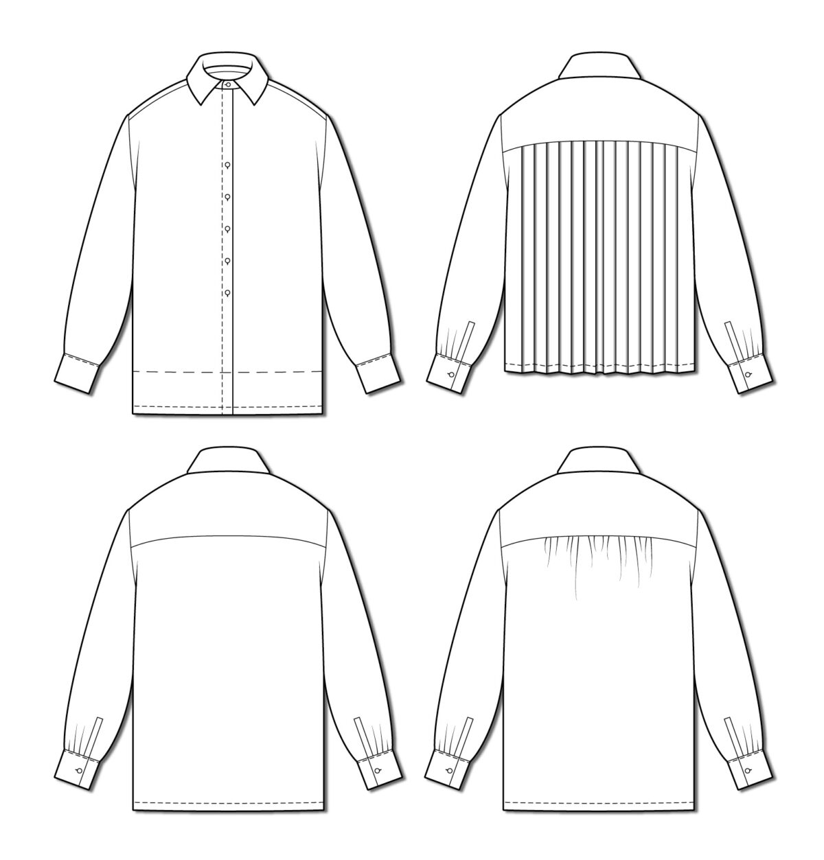 The Maker’s Atelier, The Atelier Shirt Line Art
