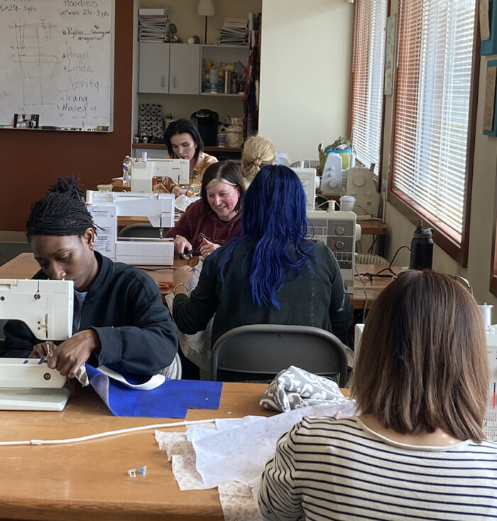 Ryliss Bod Sewing and Design School class
