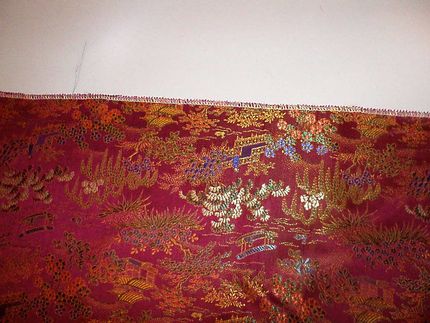 finish edges with a serger