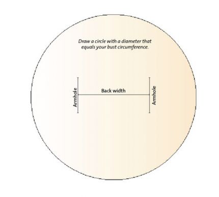 draw the armholes