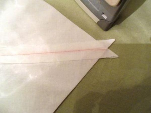 Corners pressed