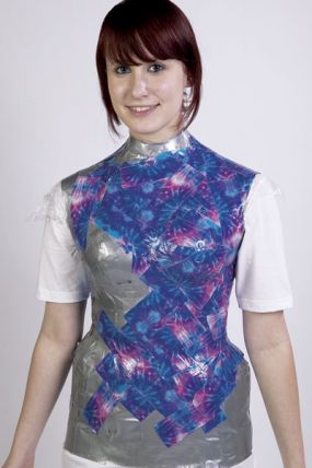 Tie Dye Custom Dress form