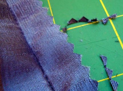seam pinking scrap