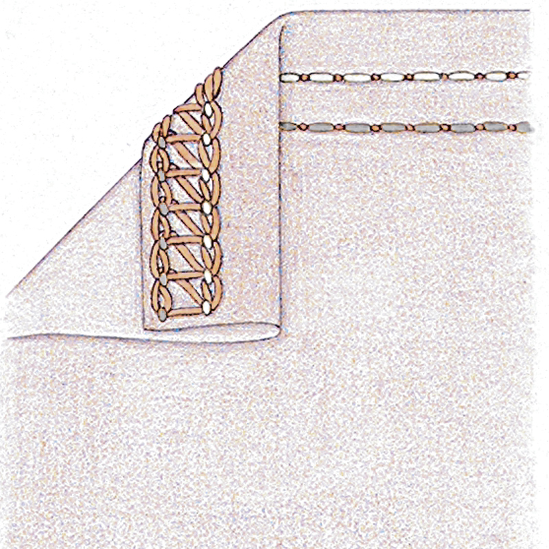 Cover hem stitch