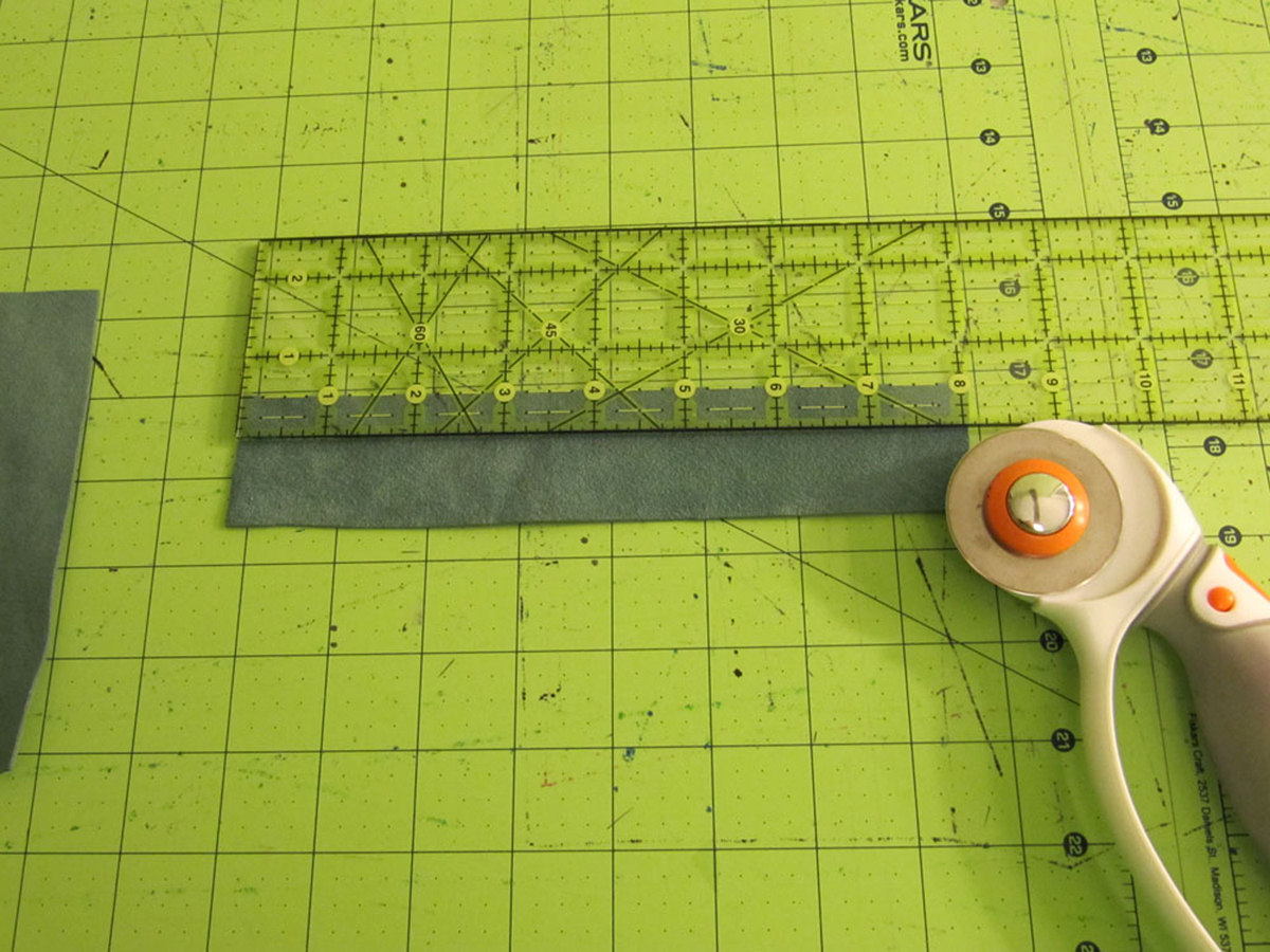 Suede Tassel Step 1