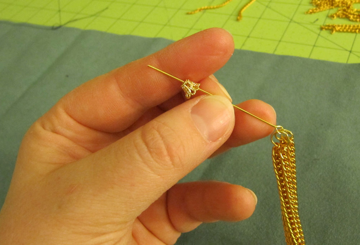 Chain Tassel Step 4