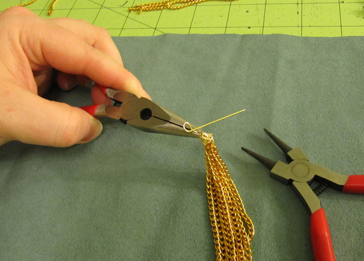 Chain Tassel Step 6