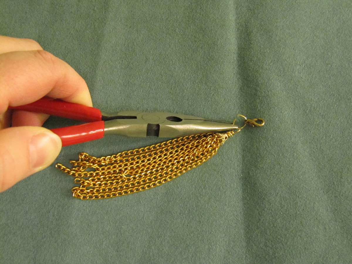 Chain Tassel Step 8