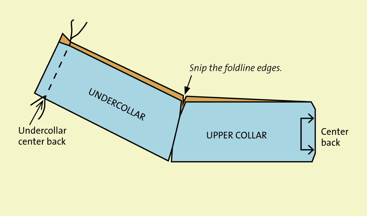 Fold the Collar Piece