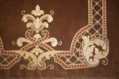 Re-created embroidery