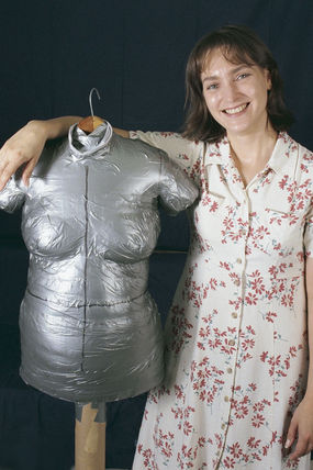 Duct-Tape Dress Form #2
