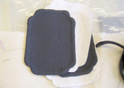 Carved cashmere channels