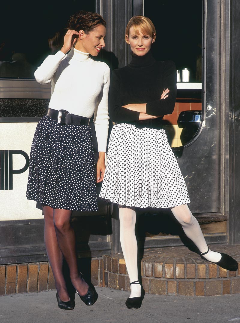 Easy pleated skirt