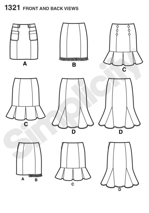 simplicity pattern 1321
