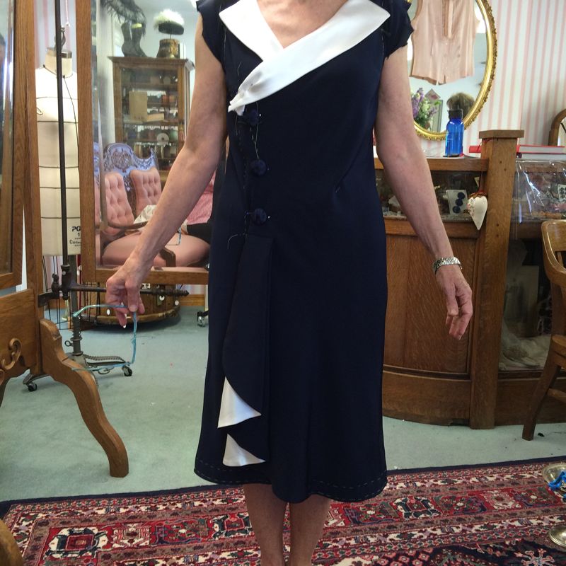 sharon's gown