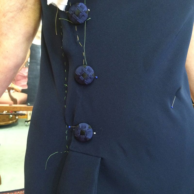 sharon's gown