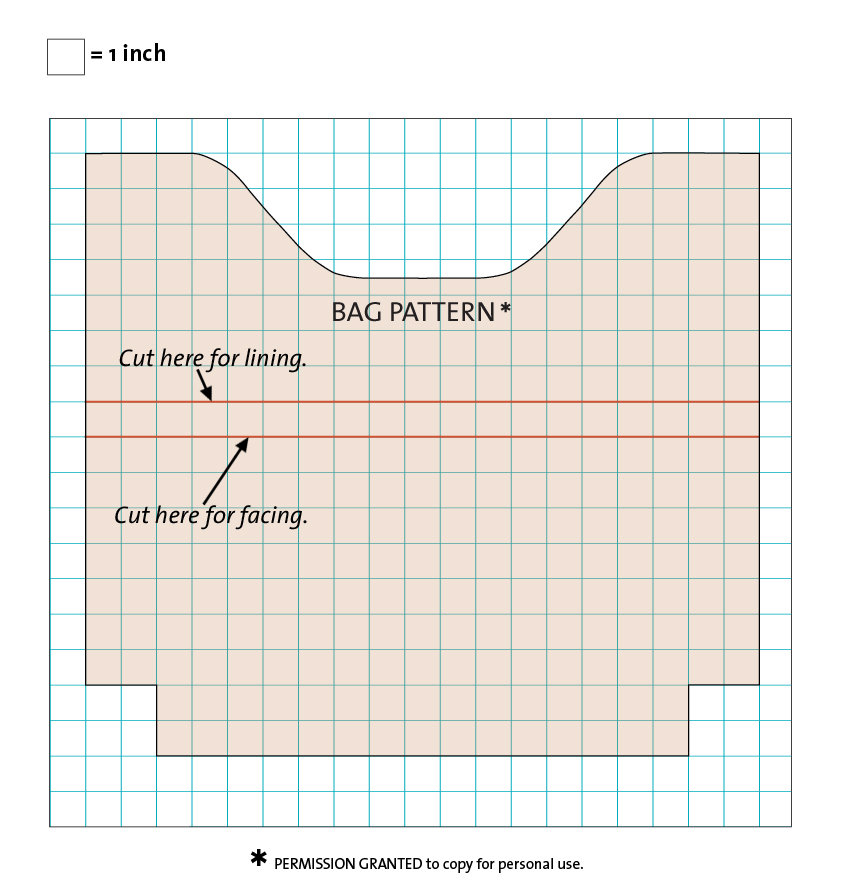 bucket bag pattern