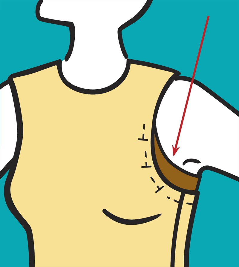 To Get The Right Armhole Fit The Bodice Threads