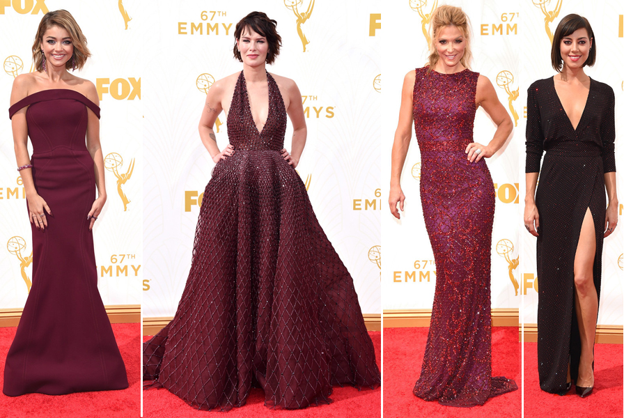 2015 emmy awards fashion red carpet