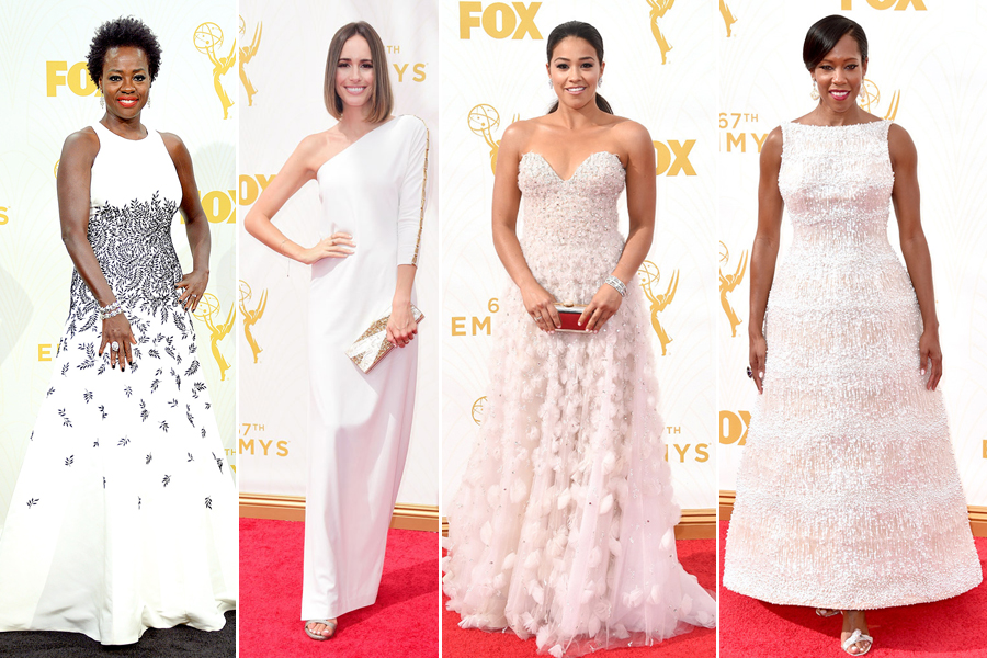 2015 emmy awards fashion red carpet