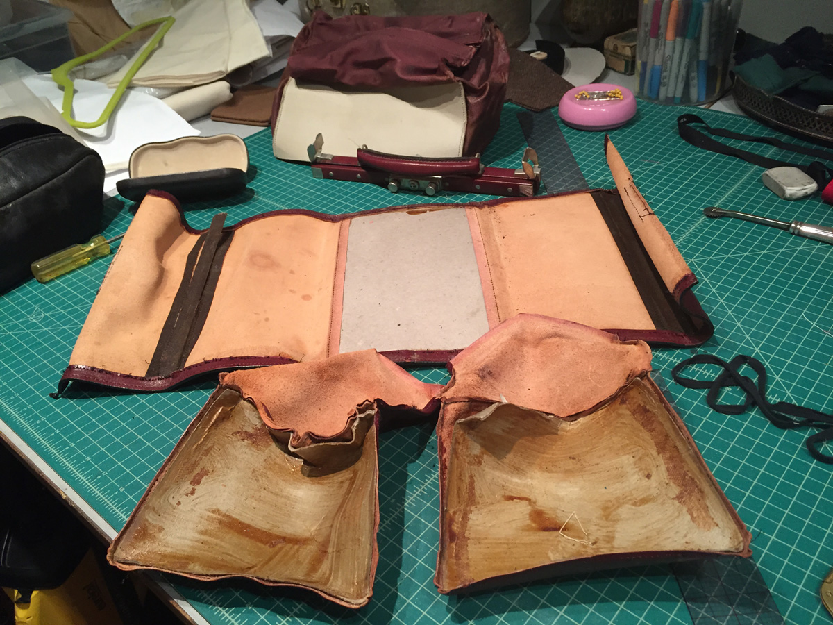 make a fortuny gladstone bag part 1