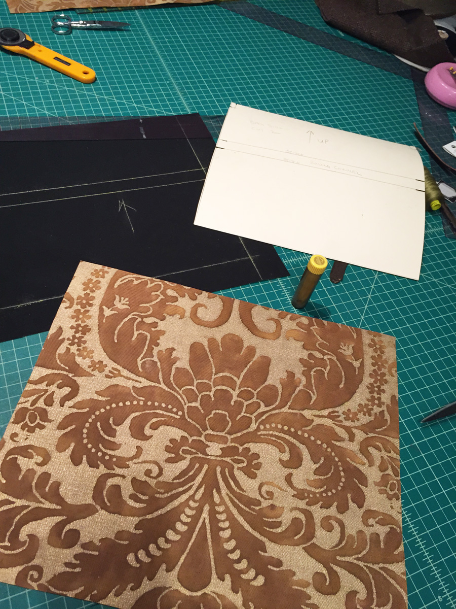 make a fortuny gladstone bag part 1