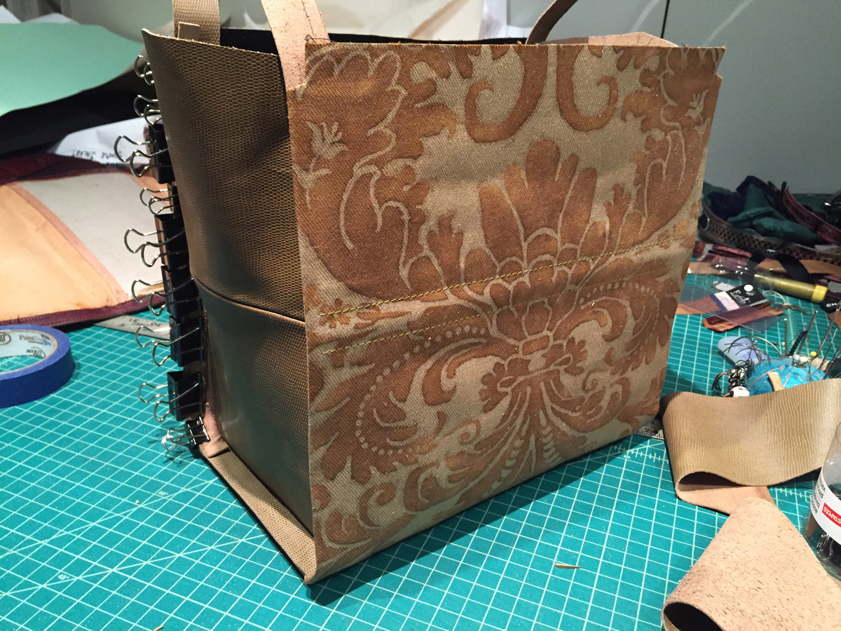 make a fortuny gladstone bag part 2