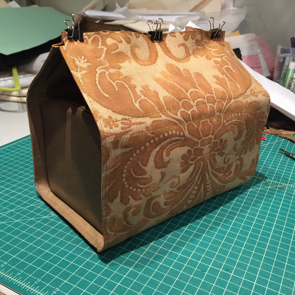 make a fortuny gladstone bag part 2