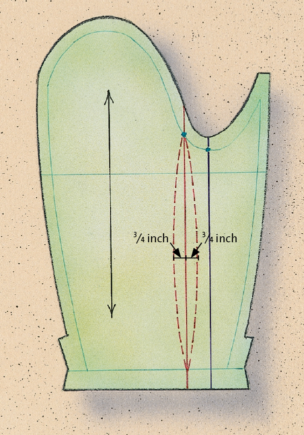 How To Draft A Two Piece Jacket Sleeve From A One Piece Pattern Threads