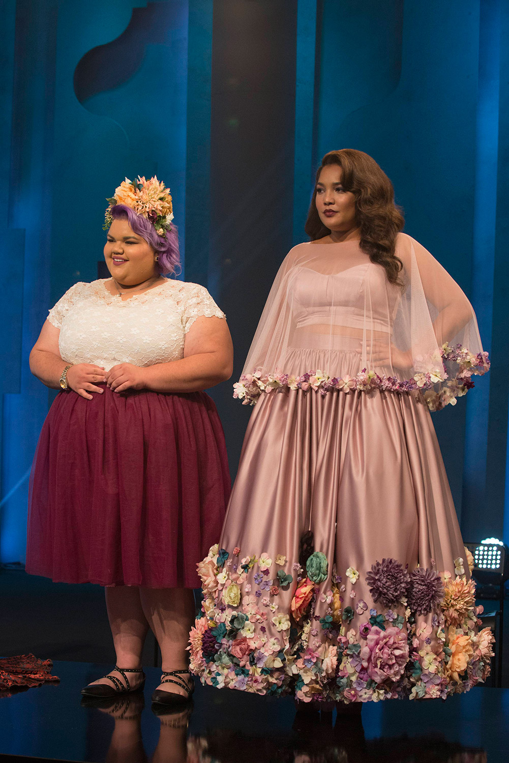 project runway ashely nell tipton with model