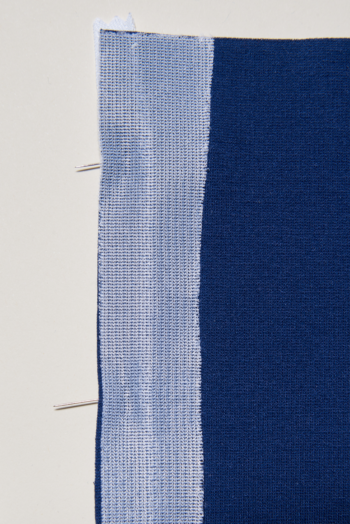 interfacing for an invisible zipper