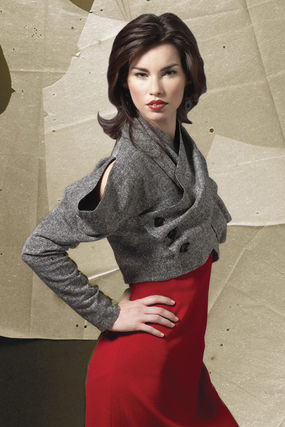 Cut-away shoulder
