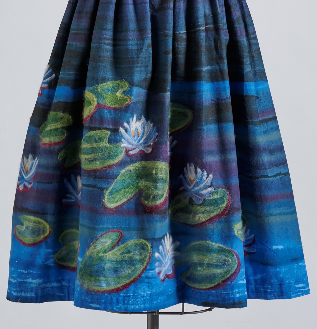 water lilies skirt