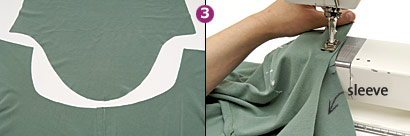 Sleeve on the bottom