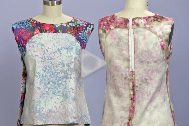 sew all-in-one facing video
