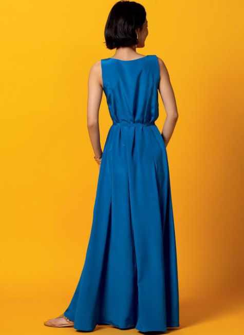 woven maxi dress pattern