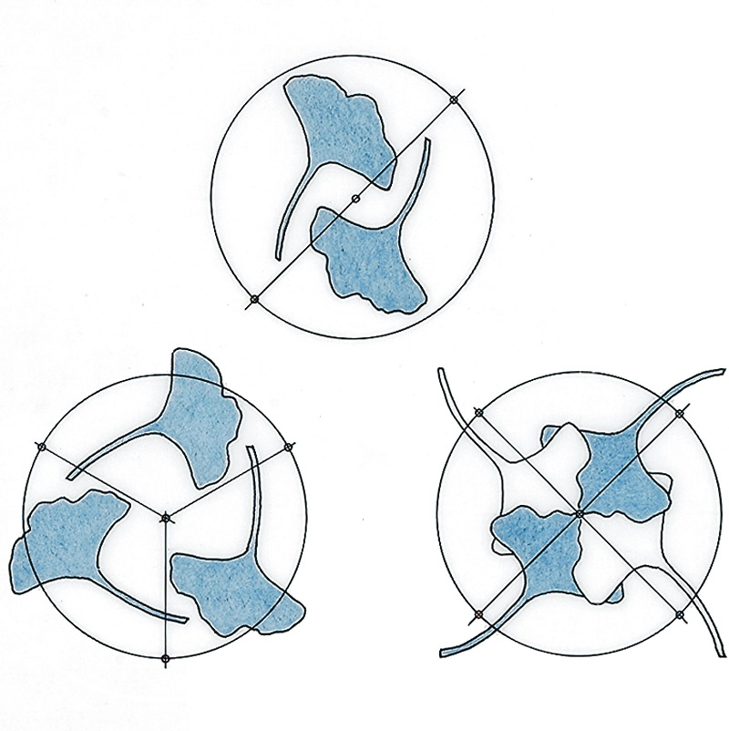 Rotated motifs