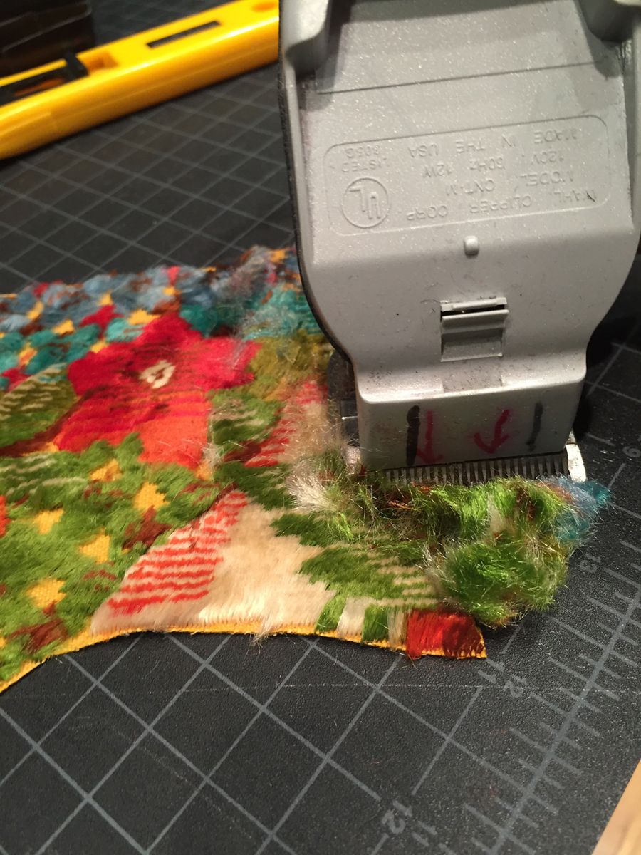 how to sew a cut-velvet frock coat
