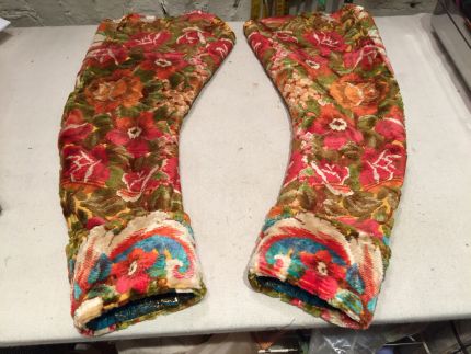 how to sew a cut-velvet frock coat