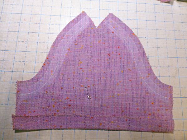 staystitch sleeves for embellishment