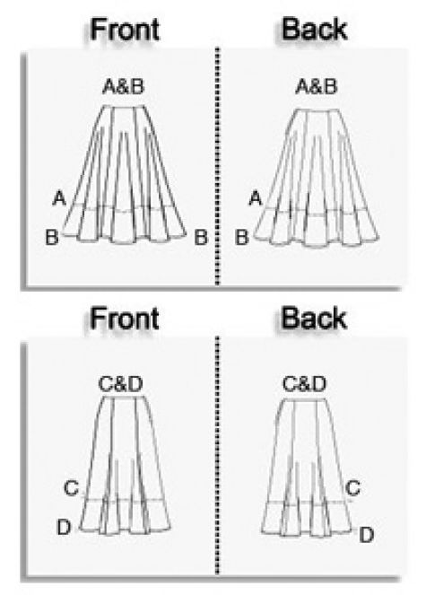 Skirt pattern