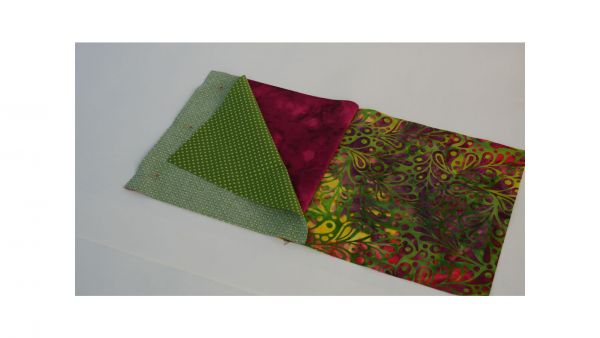 Fabric squres attatched