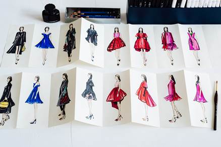 Dior sketches